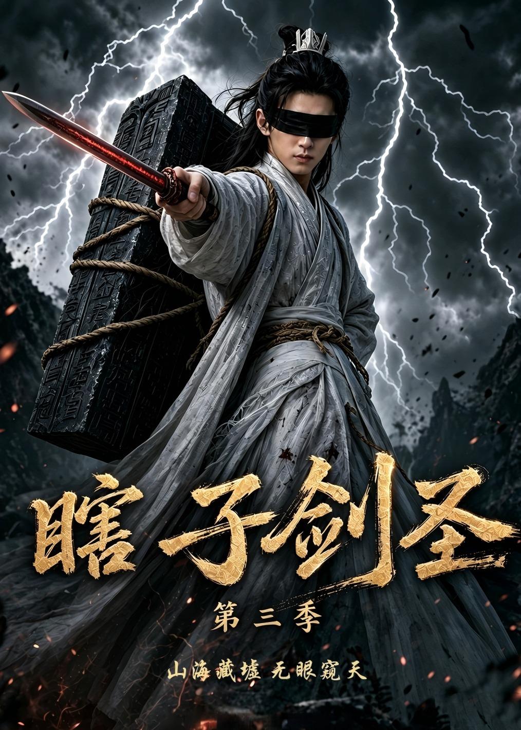 瞎子剑圣第三季,山海藏墟,无眼窥天