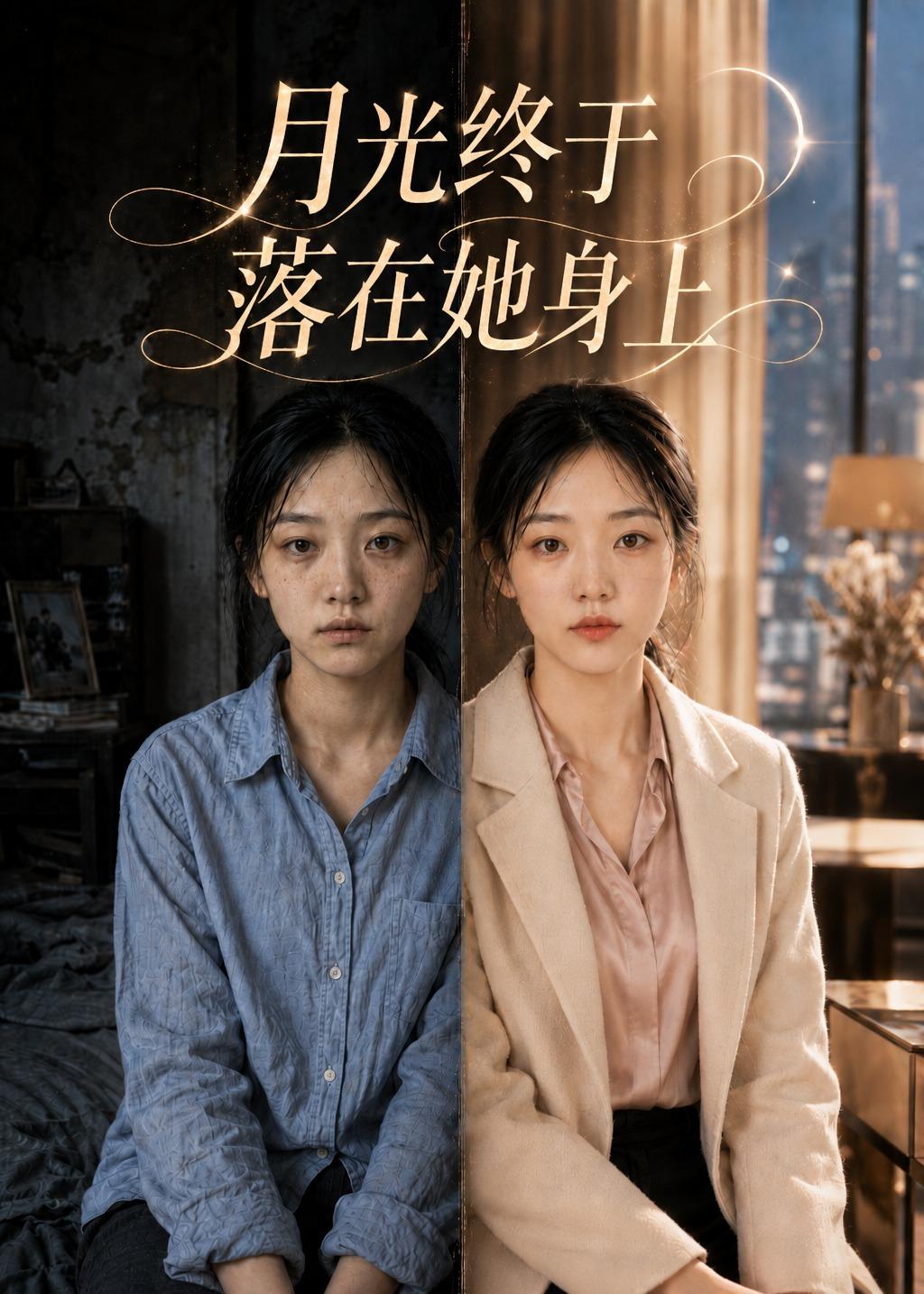 月光终于落在她身上