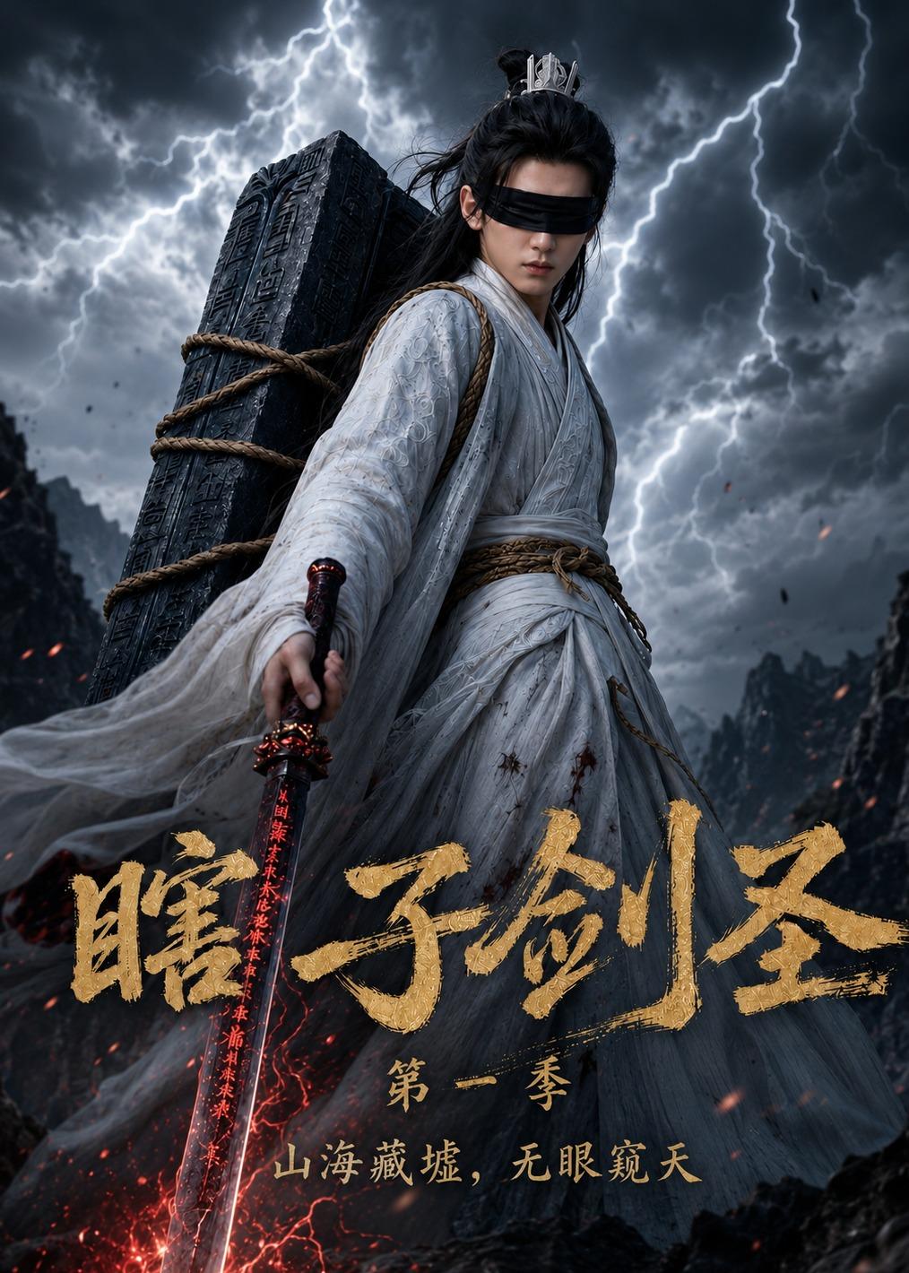 瞎子剑圣第一季,山海藏墟,无眼窥天