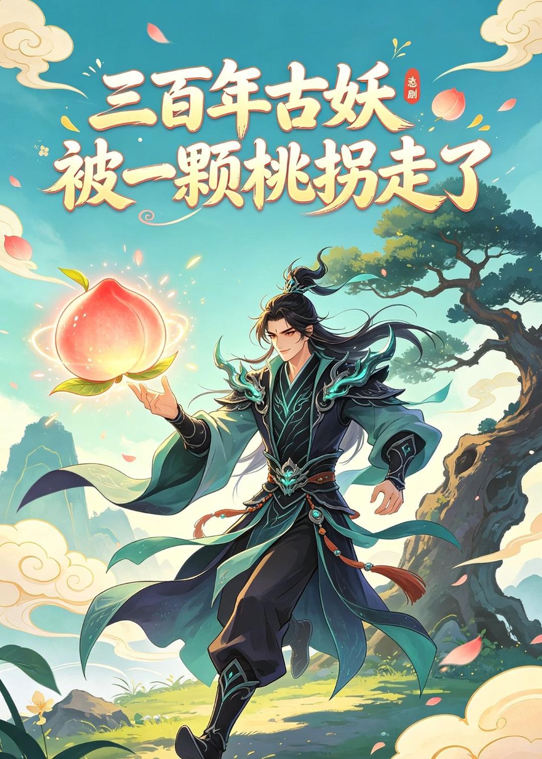 三百年古妖被一颗桃拐走了